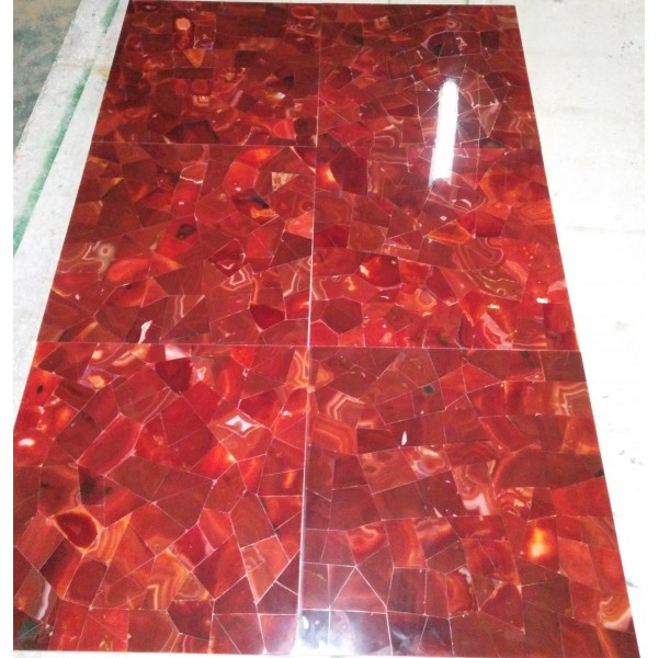 Red Agate Crazy Paving